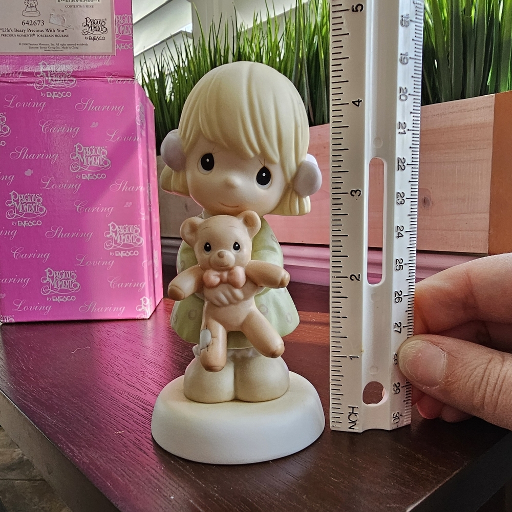 HP🎉 Precious Moments® 2000 "Life's Beary Precious With You" Figurine #642673 - Picture 9 of 11